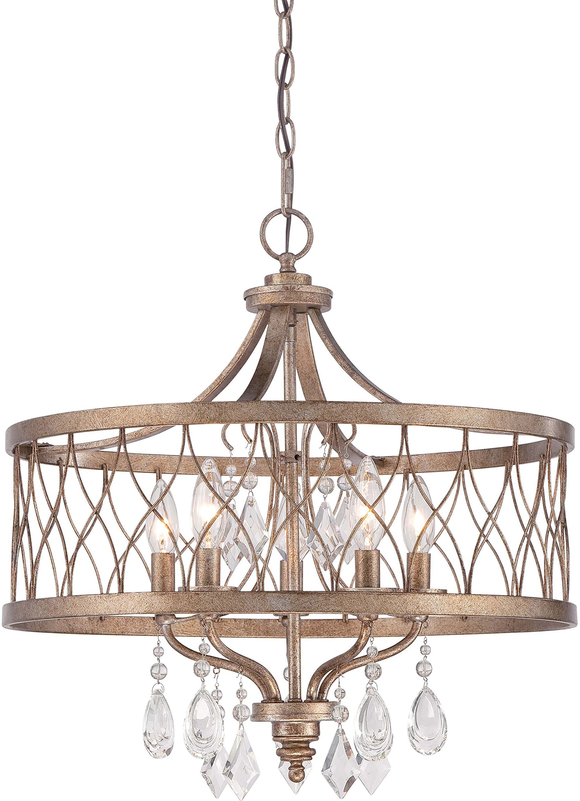 Minka Lavery 4404-581 West Liberty Dining Room Crystal Chandelier